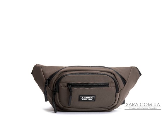 Сумка Мужская На пояс нейлон Lanpad 61057 deep khaki
