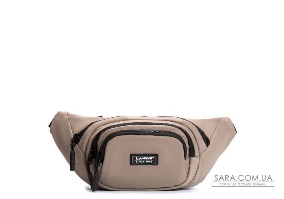 Сумка Мужская На пояс нейлон Lanpad 61056 light khaki