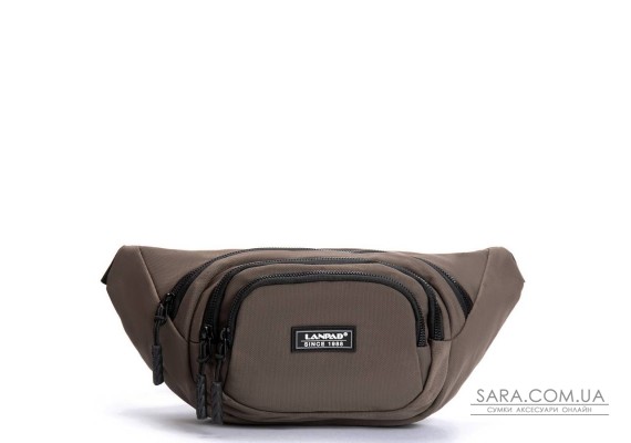 Сумка Мужская На пояс нейлон Lanpad 61056 deep khaki