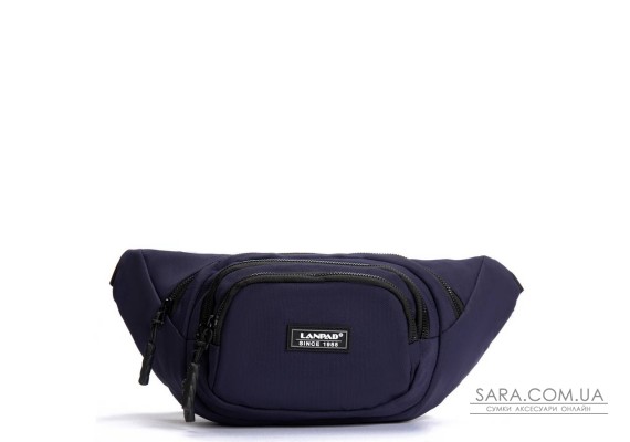 Сумка Мужская На пояс нейлон Lanpad 61056 blue