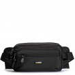 Сумка Мужская пояс-бананка нейлон Lanpad 63737 black