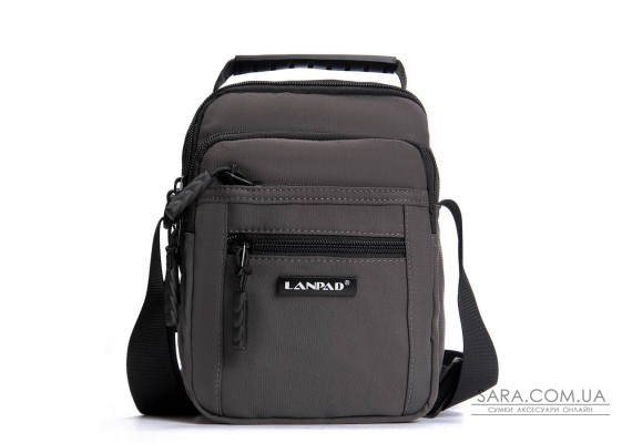 Сумка Мужская Планшет нейлон Lanpad A98222 grey мал