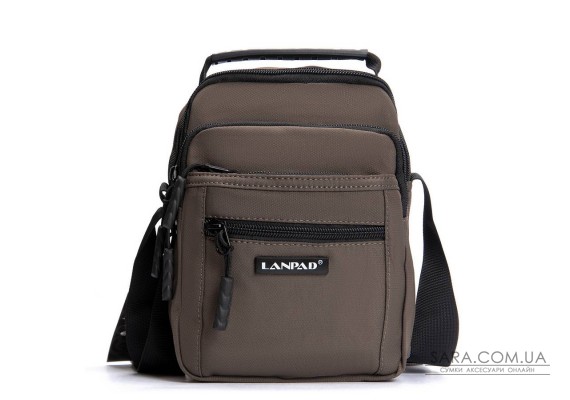 Сумка Мужская Планшет нейлон Lanpad A98222 brown мал