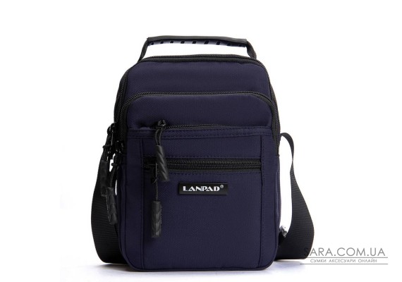 Сумка Мужская Планшет нейлон Lanpad A98222 blue мал