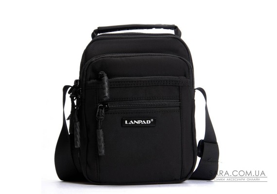 Сумка Мужская Планшет нейлон Lanpad A98222 black мал