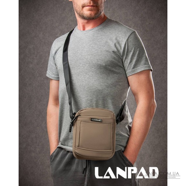 Сумка Мужская Планшет нейлон Lanpad A45007 khaki мал Сумка Мужская Планшет нейлон Lanpad A45007 khaki мал
