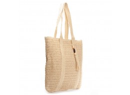 Жіноча плетена сумка PODIUM 9817 beige