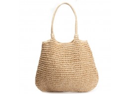 Жіноча плетена сумка PODIUM 1135 beige