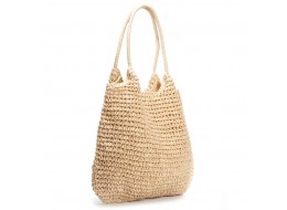 Жіноча плетена сумка PODIUM 1135 beige