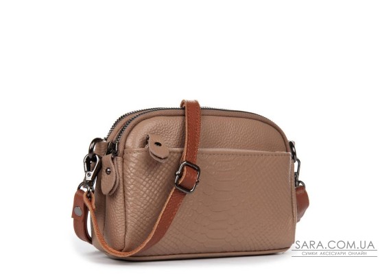 Сумка Шкіряна Жіноча Клатч ALEX RAI 19204 khaki