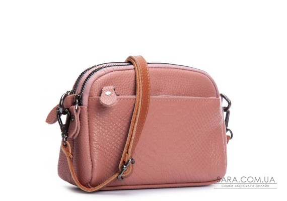 Сумка Шкіряна Жіноча Клатч ALEX RAI 19204 rose