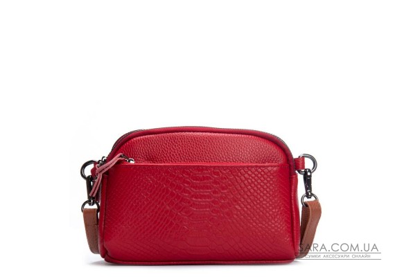 Сумка Шкіряна Жіноча Клатч ALEX RAI 19204 red