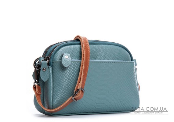 Сумка Шкіряна Жіноча Клатч ALEX RAI 19204 blue
