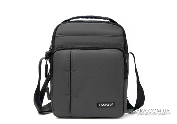 Сумка Чоловіча Планшет нейлон Lanpad 0939 grey бол