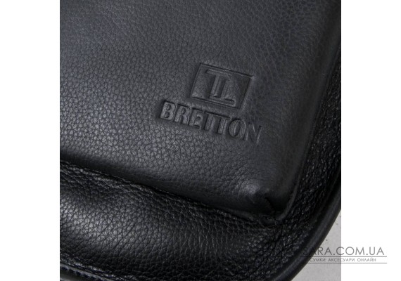 Сумка Мужская На Плечо кожа BRETTON BE 1006-6 black