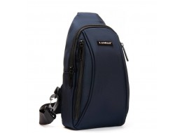 Сумка Чоловіча на плече нейлон Lanpad 35005 blue 