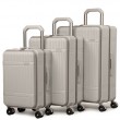 Дорожня Валіза 31 ABS-пластик Dinibao 2052 wheat gray