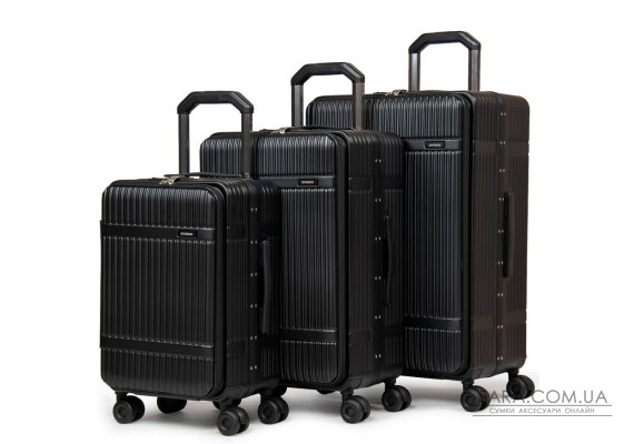 Дорожная Чемодан 31 ABS-пластик Dinibao 2052 black