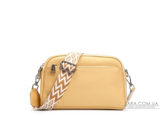 Сумка Женская Классическая кожа ALEX RAI 8960 yellow
