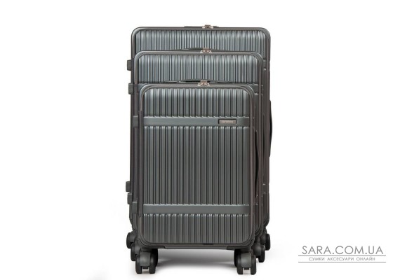 Дорожная Чемодан 31 ABS-пластик Dinibao 2052 grey