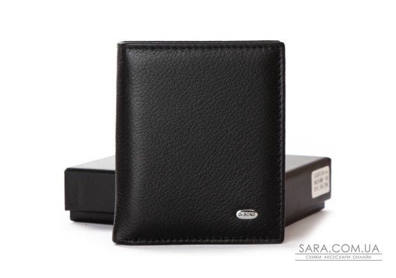 Кошелек Classic Мужской кожа DR. BOND MSM-9 black