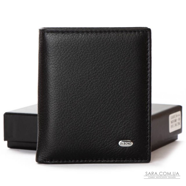Кошелек Classic Мужской кожа DR. BOND MSM-9 black дешево. Кошелек Classic Мужской кожа DR. BOND MSM-9 black дешево.