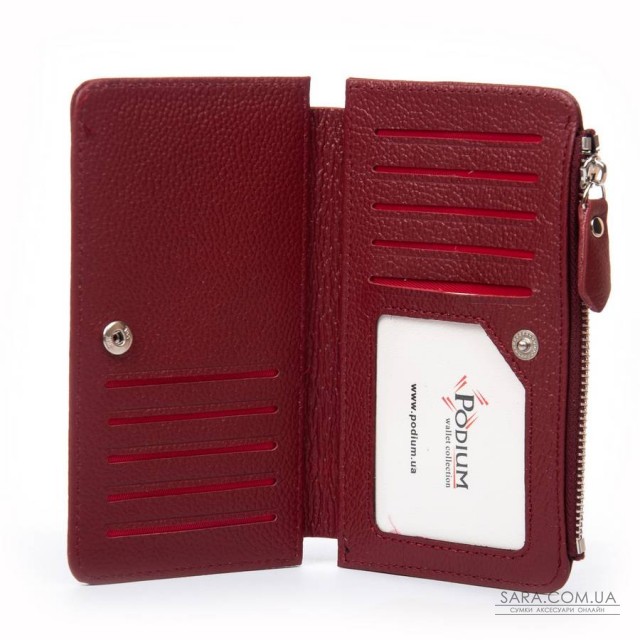 Гаманець Шкіряний Жіночий Classic DR. BOND WN-23-16 wine-red Podium дешево. Гаманець Шкіряний Жіночий Classic DR. BOND WN-23-16 wine-red Podium дешево.