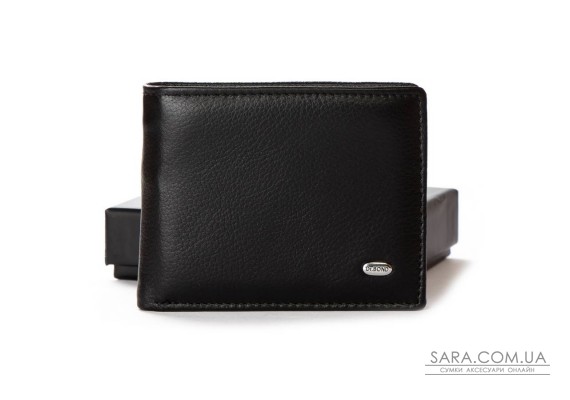 Кошелек Classic Мужской кожа DR. BOND MSM-12 black