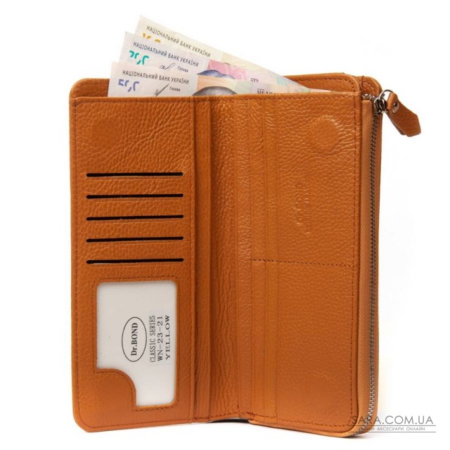 Гаманець Шкіряний Жіночий Classic DR. BOND WN-23-21 yellow Podium дешево. Гаманець Шкіряний Жіночий Classic DR. BOND WN-23-21 yellow Podium дешево.