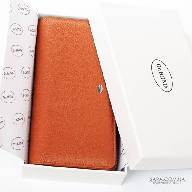 Гаманець Шкіряний Жіночий Classic DR. BOND WN-23-21 orange Podium дешево. Гаманець Шкіряний Жіночий Classic DR. BOND WN-23-21 orange Podium дешево.