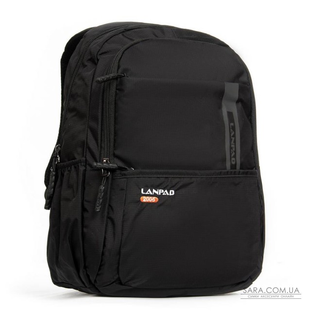 Рюкзак Міський нейлон Lanpad 19004 black Рюкзак Міський нейлон Lanpad 19004 black