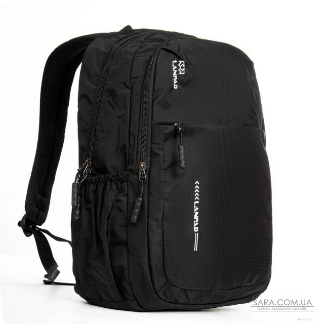 Рюкзак Міський нейлон Lanpad 19008 black Рюкзак Міський нейлон Lanpad 19008 black