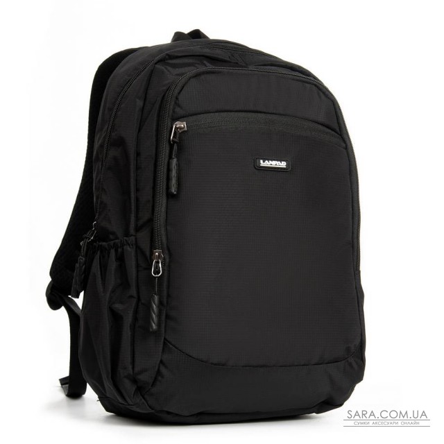 Рюкзак Міський нейлон Lanpad 89003 black Рюкзак Міський нейлон Lanpad 89003 black