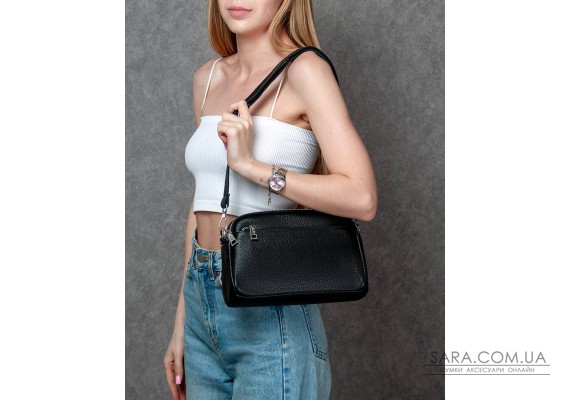 Сумка Шкіряна Жіноча Класична ALEX RAI 8960 black