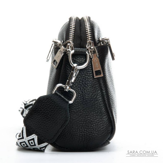 Сумка Шкіряна Жіноча Класична ALEX RAI 8960 black Сумка Шкіряна Жіноча Класична ALEX RAI 8960 black