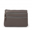 Косметичка шкіра A-00141 grey Podium