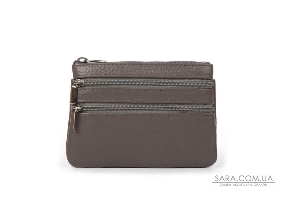 Косметичка шкіра A-00141 grey Podium