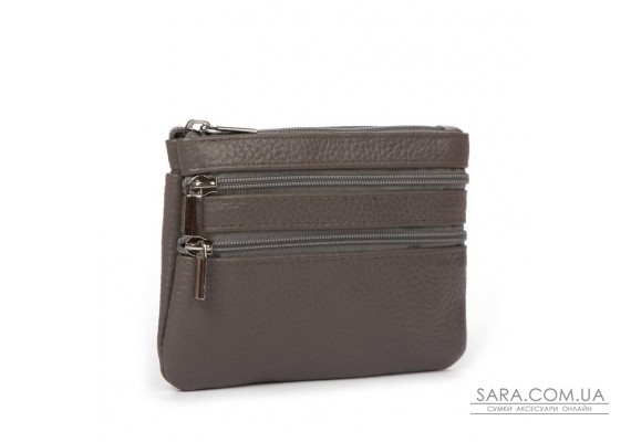 Косметичка шкіра A-00141 grey Podium