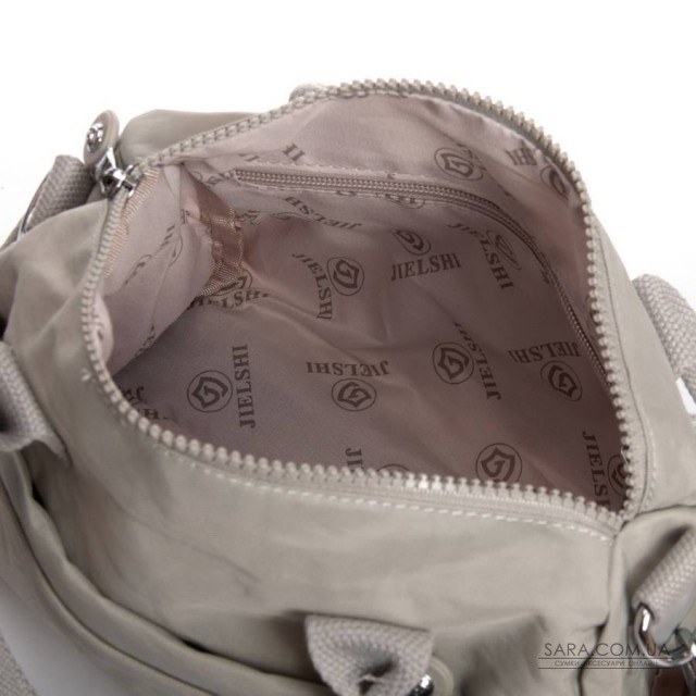 Сумка Жіноча Текстиль поліамід Jielshi 5889 beige Сумка Жіноча Текстиль поліамід Jielshi 5889 beige