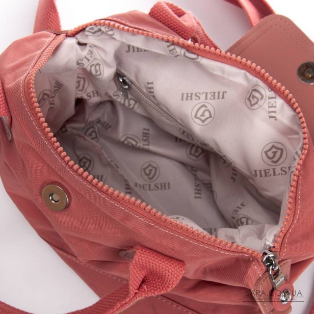 Сумка Жіноча Текстиль поліамід Jielshi 116-08 pink Сумка Жіноча Текстиль поліамід Jielshi 116-08 pink