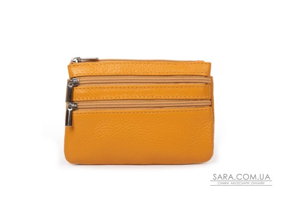 Косметичка шкіра A-00141 yellow Podium