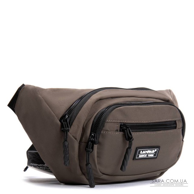 Сумка Чоловіча На пояс нейлон Lanpad 61057 deep khaki Сумка Чоловіча На пояс нейлон Lanpad 61057 deep khaki