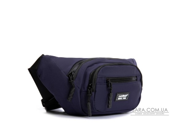 Сумка Чоловіча На пояс нейлон Lanpad 61057 blue