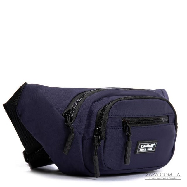 Сумка Чоловіча На пояс нейлон Lanpad 61057 blue Сумка Чоловіча На пояс нейлон Lanpad 61057 blue