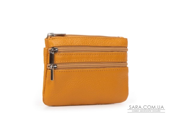 Косметичка шкіра A-00141 yellow Podium