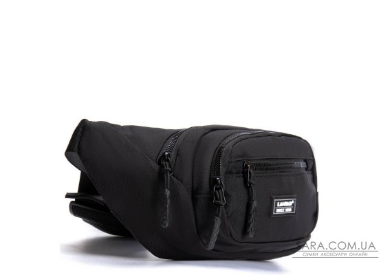 Сумка Чоловіча На пояс нейлон Lanpad 61057 black