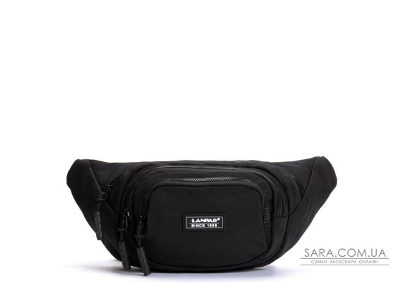 Сумка Чоловіча На пояс нейлон Lanpad 61056 black