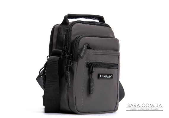 Сумка Чоловіча Планшет нейлон Lanpad A98222 grey мал