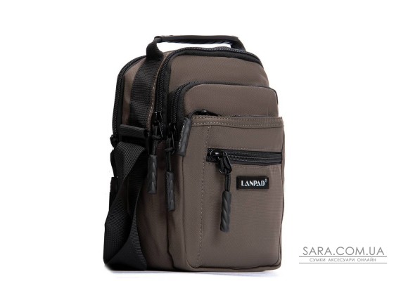 Сумка Чоловіча Планшет нейлон Lanpad A98222 brown мал