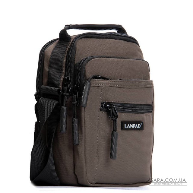 Сумка Чоловіча Планшет нейлон Lanpad A98222 brown мал Сумка Чоловіча Планшет нейлон Lanpad A98222 brown мал